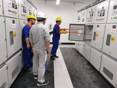 中国五环金新锅炉项目受电成功